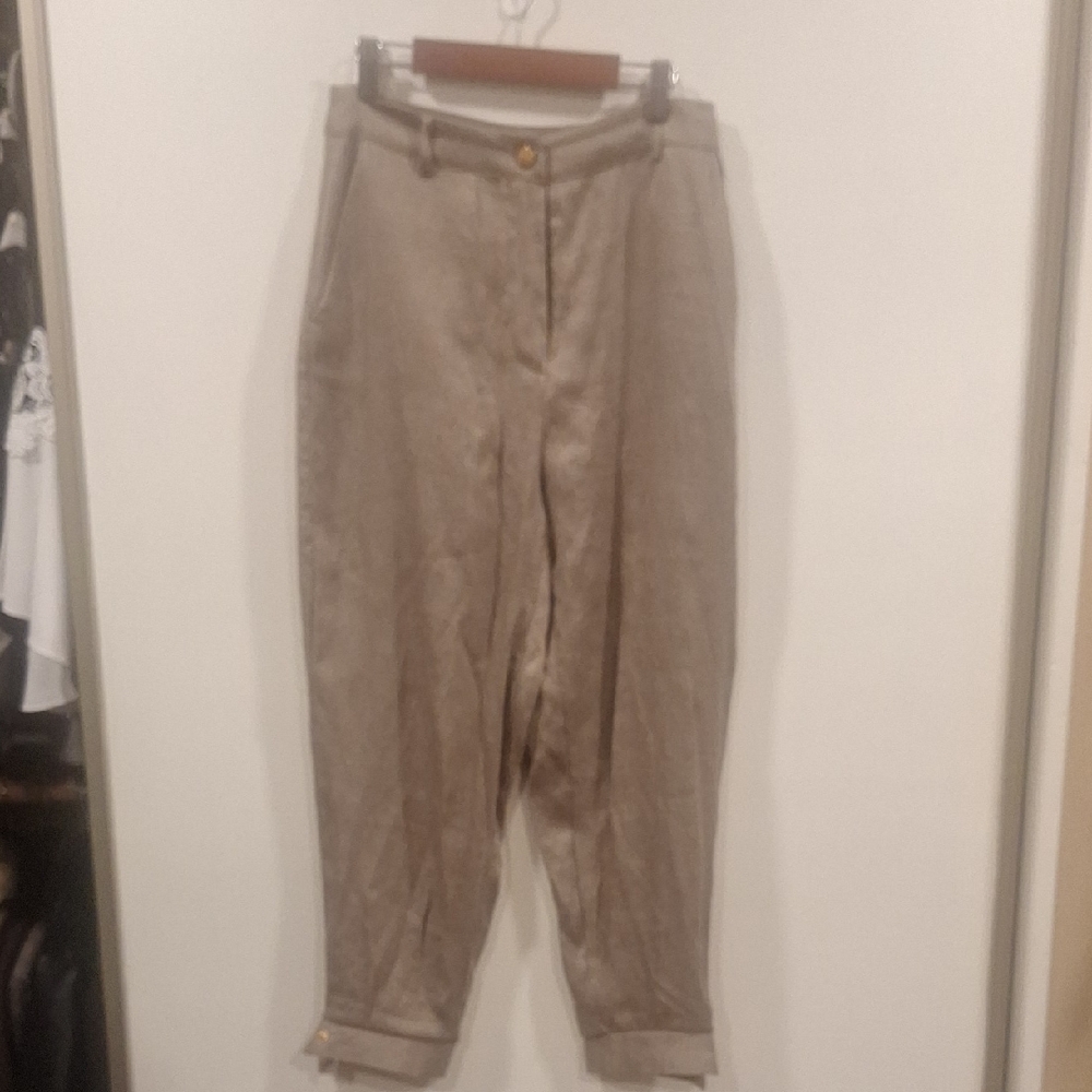 Stylish Zara Tan Trousers